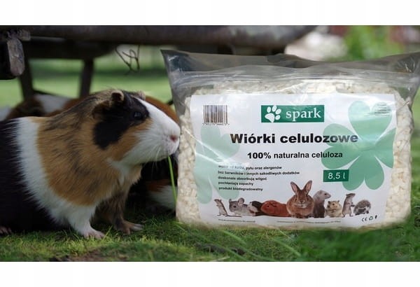 Spark wiórki celulozowe dla zwierząt, naturalne, hipoalergiczne, 8,5 l