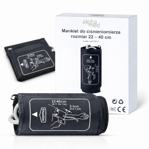 UNIWERSALNY MANKIET DO CIŚNIENIOMIERZA, WYMIENNY RĘKAW 22–40 cm – XUXY-B001