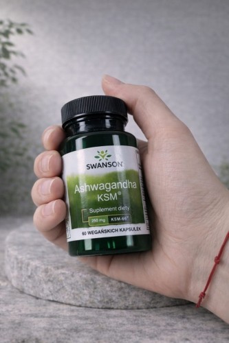 SWANSON Ashwagandha KSM-66 250mg 60 kapsułek