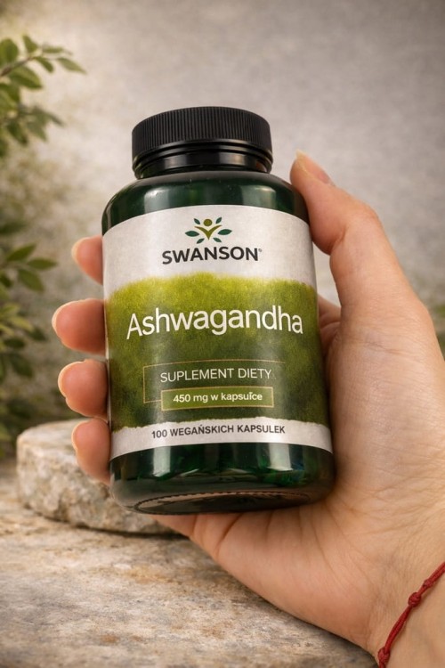 SWANSON Ashwagandha (żen-szeń indyjski) 450 mg 100 kapsułek