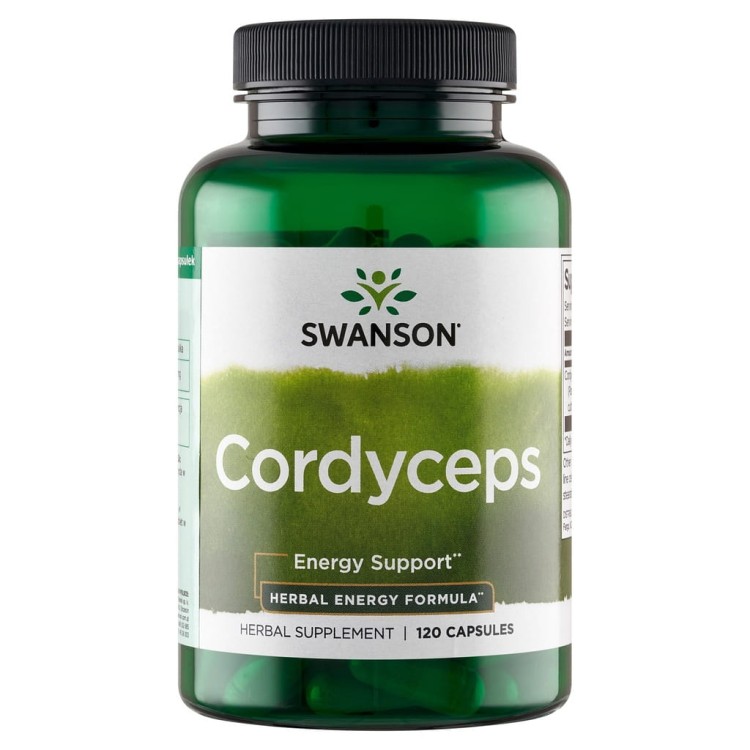 SWANSON Cordyceps 600 mg 120 kapsułek