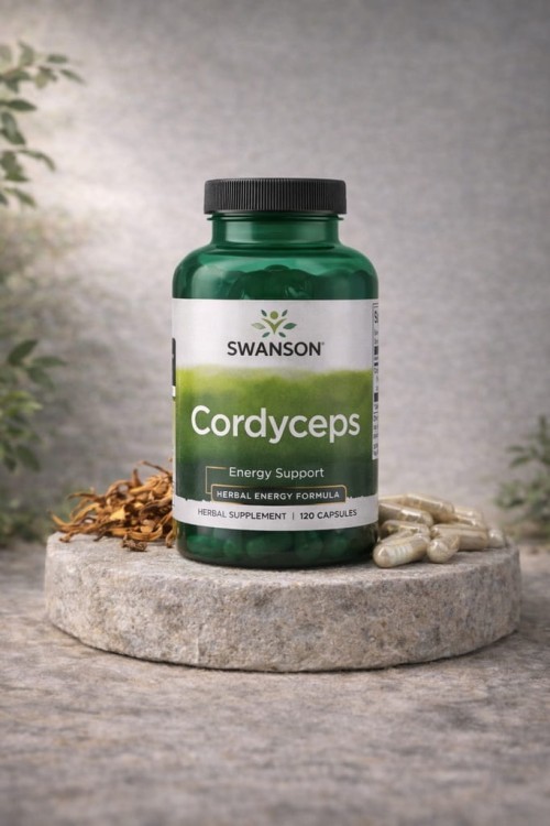 SWANSON Cordyceps 600 mg 120 kapsułek