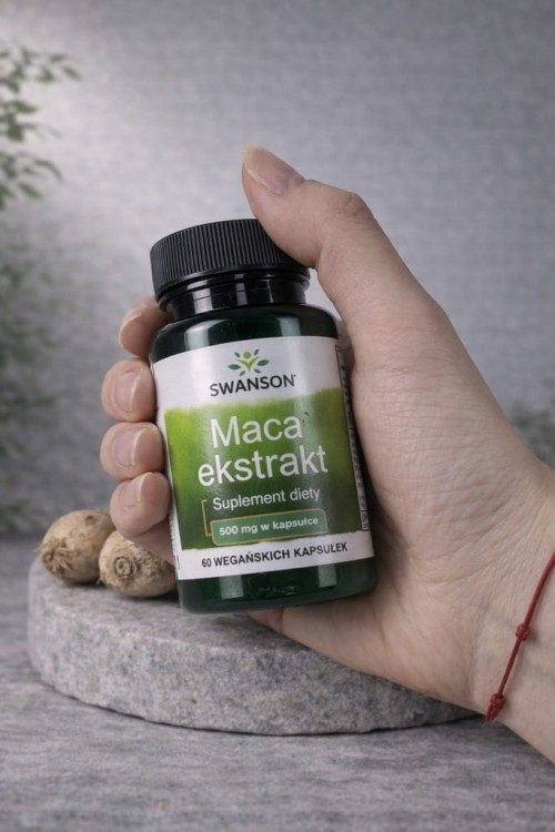 SWANSON MACA ekstrakt 500 mg 60 kapsułek