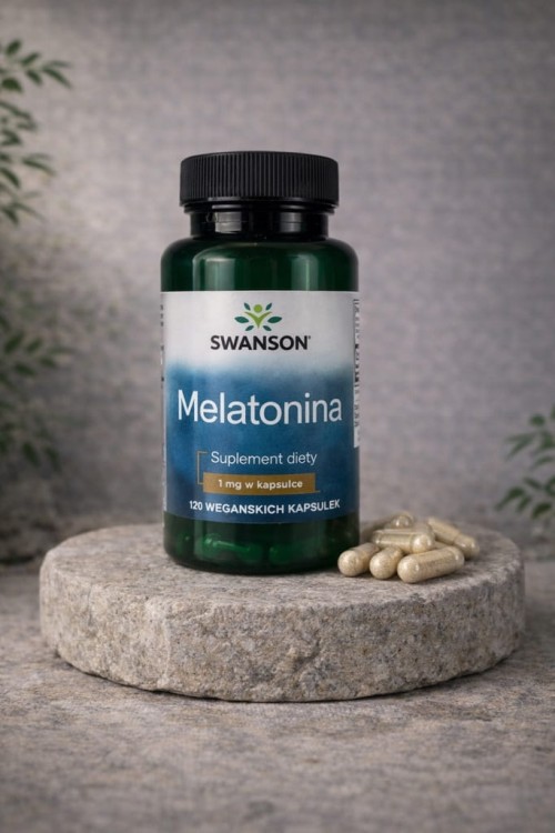 SWANSON Melatonina 1mg 120 kapsułek