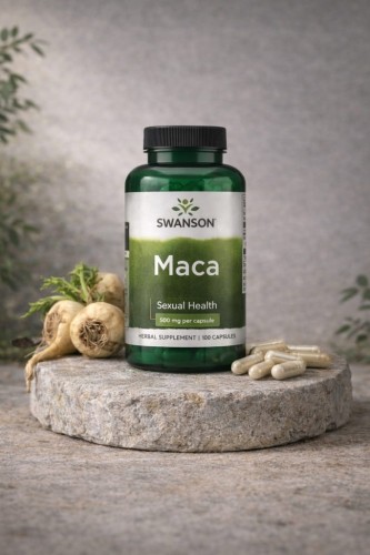 SWANSON MACA ekstrakt 500 mg 100 kapsułek