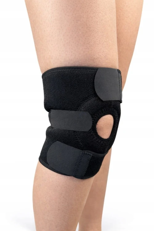 NEOPRENOWY STABILIZATOR KOLANA, ZAPINANA ORTEZA, NIESTABILNOŚĆ RZEPKI, UNI.