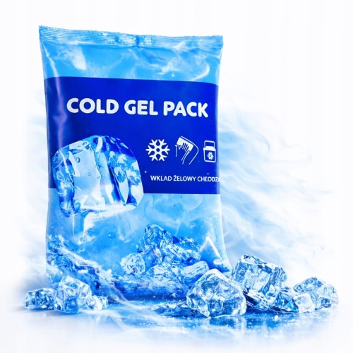WKŁAD ŻELOWY CHŁODZĄCY 450g COLD PACK GEL NA URAZY, DO LODÓWKI TURYSTYCZNEJ