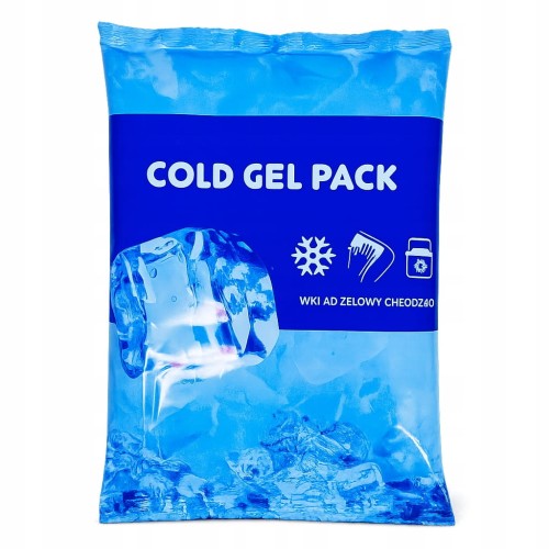 WKŁAD ŻELOWY CHŁODZĄCY 450g COLD PACK GEL NA URAZY, DO LODÓWKI TURYSTYCZNEJ