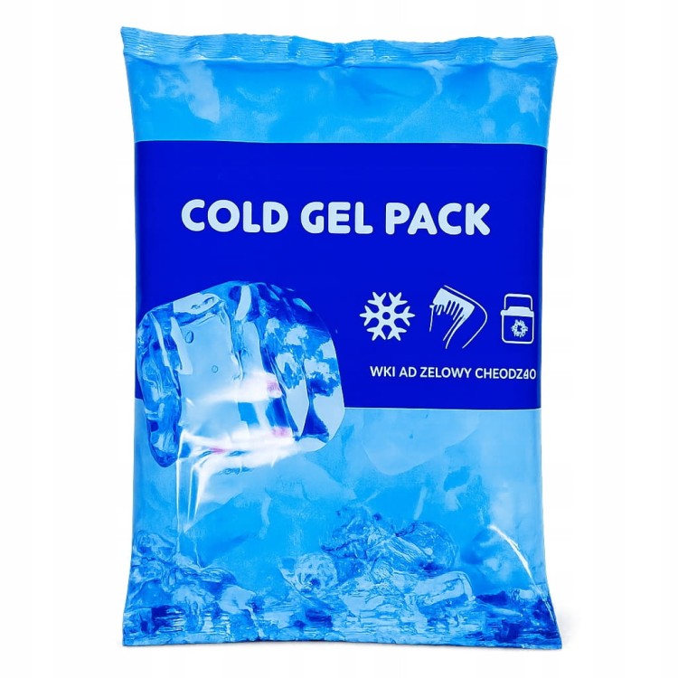 WKŁAD ŻELOWY CHŁODZĄCY 450g COLD PACK GEL NA URAZY, DO LODÓWKI TURYSTYCZNEJ