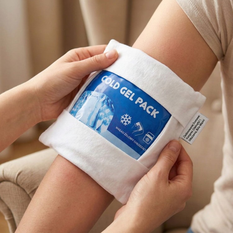 WKŁAD ŻELOWY CHŁODZĄCY 450g COLD PACK GEL NA URAZY, DO LODÓWKI TURYSTYCZNEJ