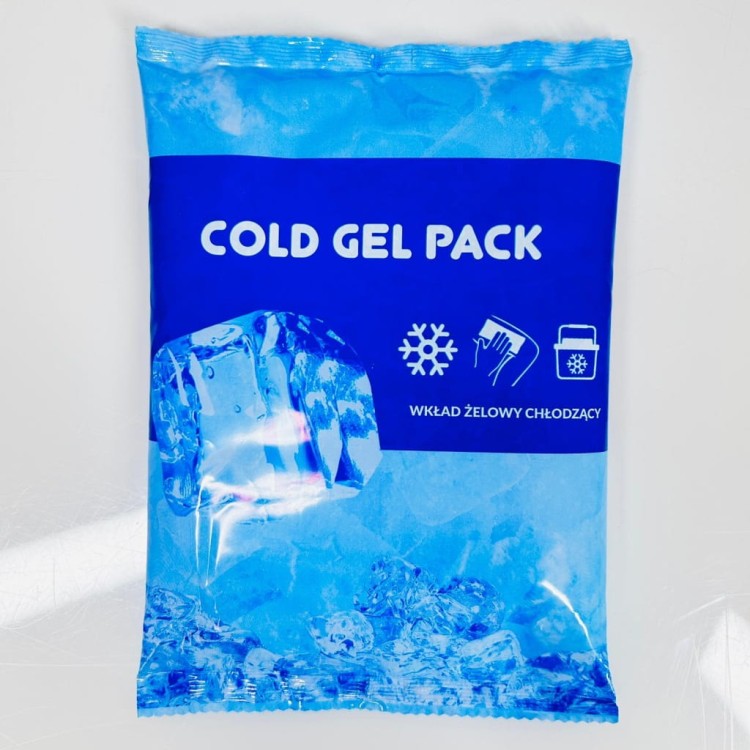 WKŁAD ŻELOWY CHŁODZĄCY 450g COLD PACK GEL NA URAZY, DO LODÓWKI TURYSTYCZNEJ