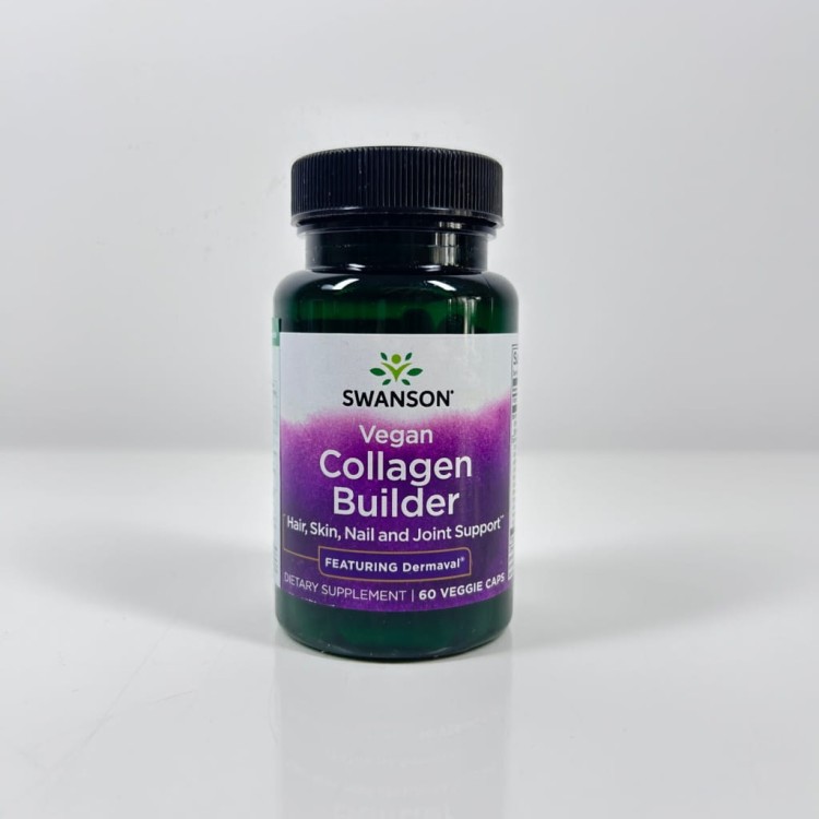 SWANSON Vegan Collage Builder - Dermaval 60 vege kapsułek WŁOSY SKÓRA STAWY