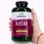 SWANSON MSM siarka organiczna 500 mg 250 kapsułek |ZDROWE STAWY KOŚCI SKÓRA