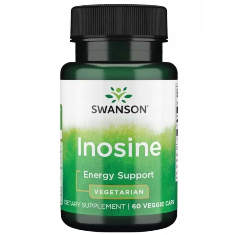 SWANSON Inozyna 500 mg 60 vege kapsułek | ODPORNOŚĆ ENERGIA INFEKCJE WIRUSY