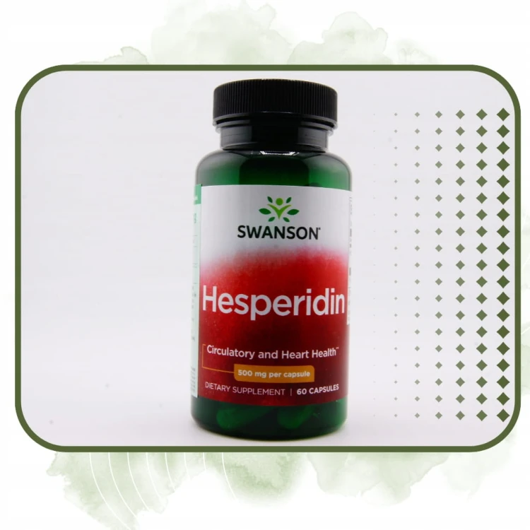 SWANSON Hesperidin 500 mg 60 kapsułek | SERCE UKŁAD KRĄŻENIA ANTYOKSYDANT
