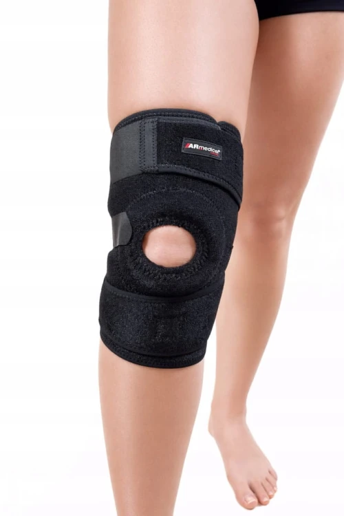 NEOPRENOWY STABILIZATOR KOLANA, ORTEZA, NIESTABILNE KOLANO I RZEPKA, UNI.