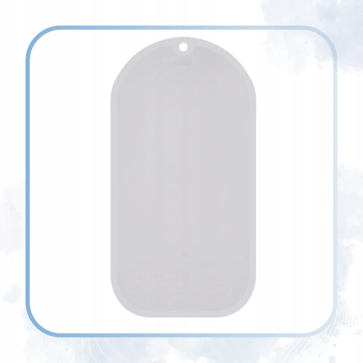 MATA ANTYPOŚLIZGOWA DO WANNY POD PRYSZNIC DO ŁAZIENKI 70x35cm SZARA